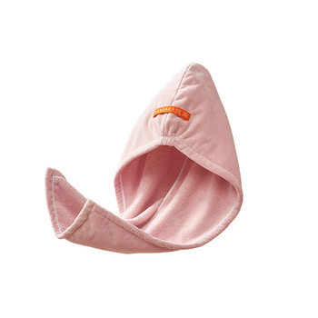 Суха шапка за коса с антибактериално покритие, коралов флис, 120D прежда, проста тъкан, 120–139 g