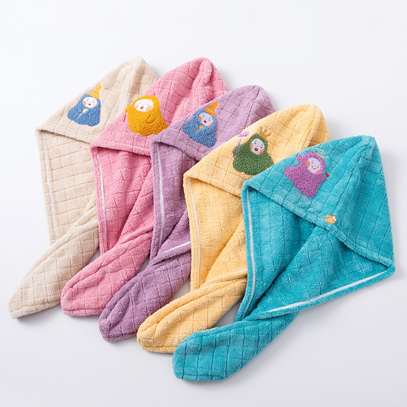 Шапка за сушене на коса от корална велур (Материал: корална велур; Тегло: 120–139 g; Категория: Шапка за сушене на коса)