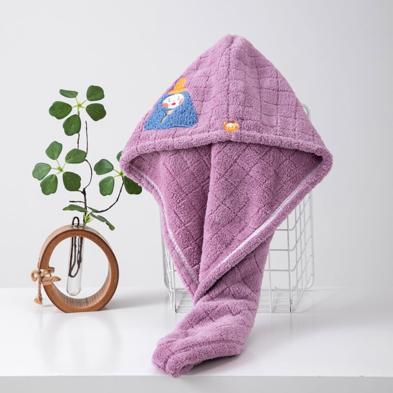 Шапка за сушене на коса от корална велур (Материал: корална велур; Тегло: 120–139 g; Категория: Шапка за сушене на коса)