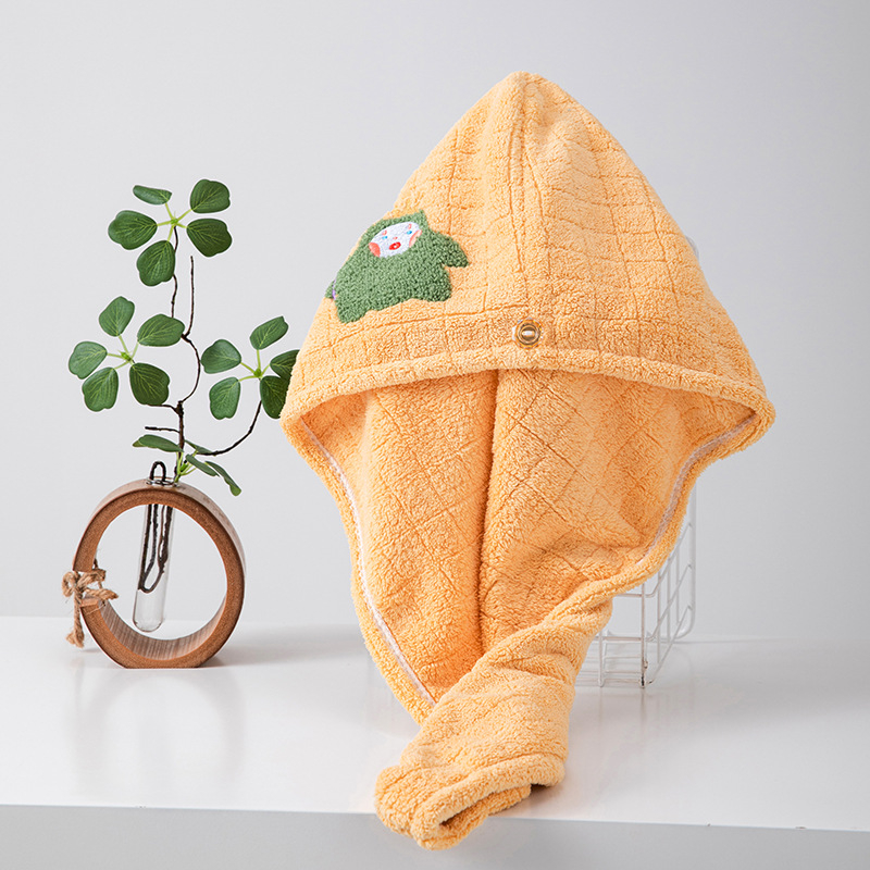 Шапка за сушене на коса от корална велур (Материал: корална велур; Тегло: 120–139 g; Категория: Шапка за сушене на коса)