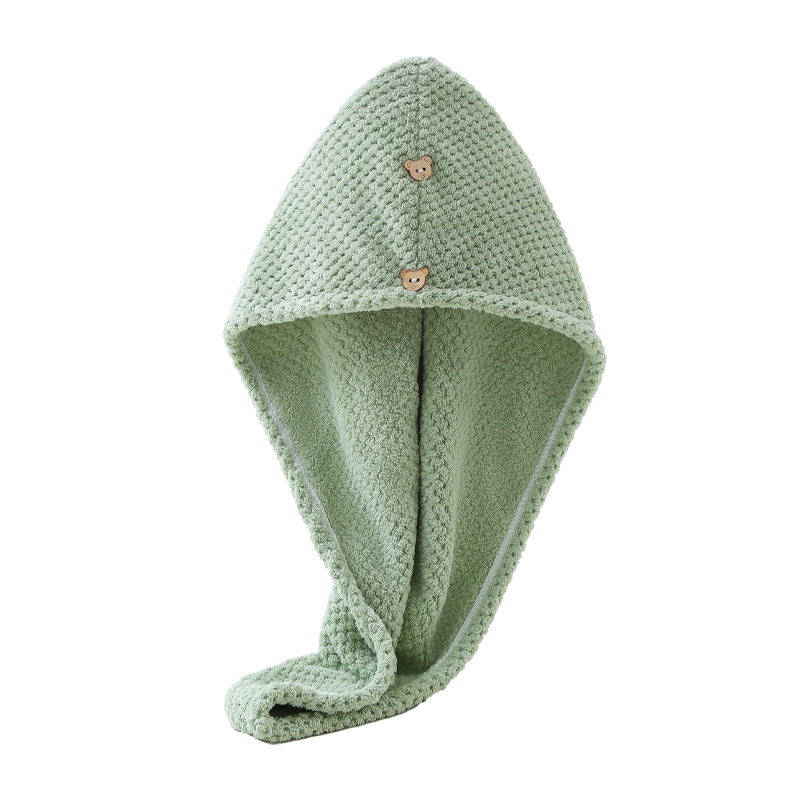 Суха шапка за коса, турбан стил, корална флис, прежда 150D, тегло 80–99 г, права оплетка