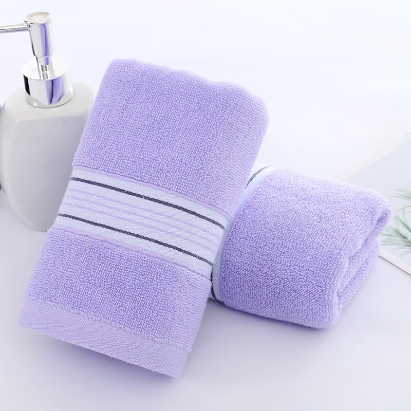 Ručnik za lice od 100% pamuka, 100-120 g, platno tkanje, 32 vlakna na jednoj strani, slab zavoj