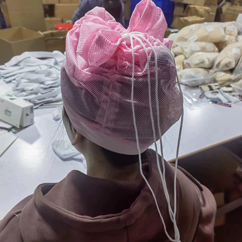 Καπέλο στεγνώματος μαλλιών από γάζα, 150D νήμα, 50–79 γρ