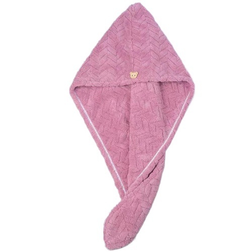 Κεφαλάκι για στέγνωμα μαλλιών σε σχήμα σιταριού, γρήγορο στέγνωμα, κοραλλί φλίς, 80-99 g