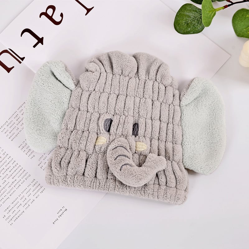 Παιδικό σκουφάκι στεγνώματος μαλλιών (κοραλλι φλις; 150D νήμα; 50–79 g; προσαρμοσμένη επεξεργασία)