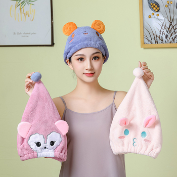 Σκούφος στεγνώματος μαλλιών από κοραλλ φλίς, 150D νήμα, κεντημένο φινίρισμα, 80–99 g