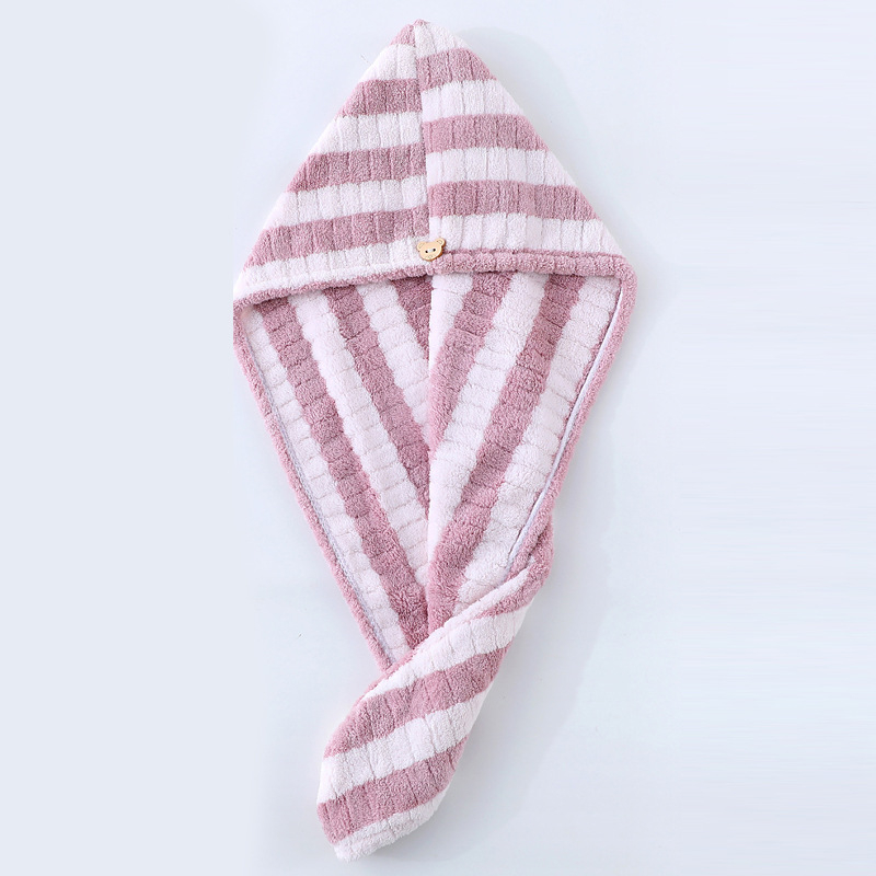 Κεφαλομάλλινο καπέλο από φλίς κοραλλιού, ριγέ warp-knit, υψηλής πυκνότητας ύφανση plain weave, 32s νήματα, 50–79 g, 85% πολυεστέρας 15% νάιλον, προσαρμοζόμενη επεξεργασία