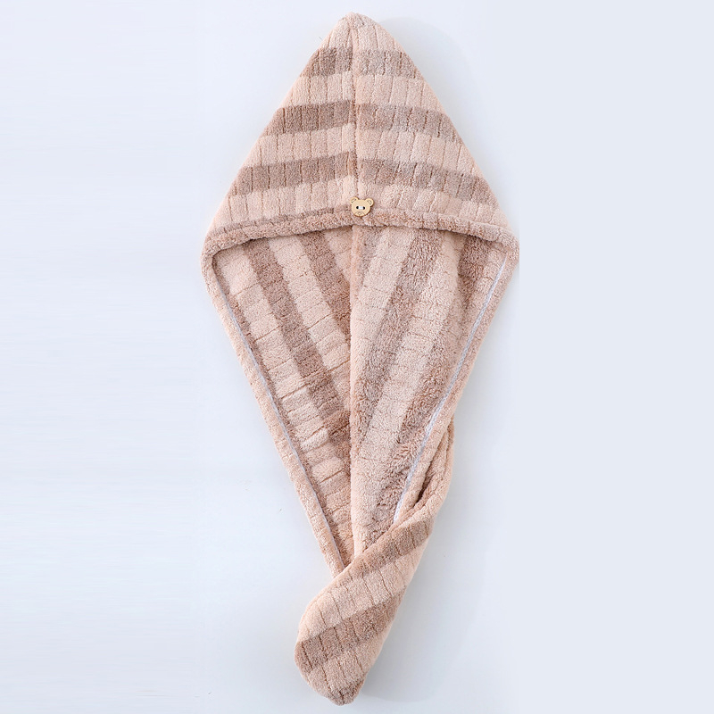 Κεφαλομάλλινο καπέλο από φλίς κοραλλιού, ριγέ warp-knit, υψηλής πυκνότητας ύφανση plain weave, 32s νήματα, 50–79 g, 85% πολυεστέρας 15% νάιλον, προσαρμοζόμενη επεξεργασία