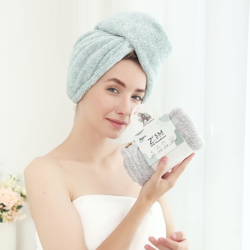 Perfect καπέλο στέγνωσης μαλλιών, ύφασμα, ισχυρή απορρόφηση, γρήγορο στέγνωμα, βάρος 100–119 g