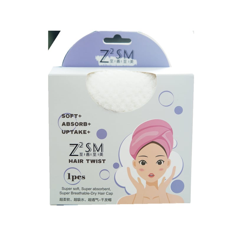 Perfect καπέλο στέγνωσης μαλλιών, ύφασμα, ισχυρή απορρόφηση, γρήγορο στέγνωμα, βάρος 100–119 g