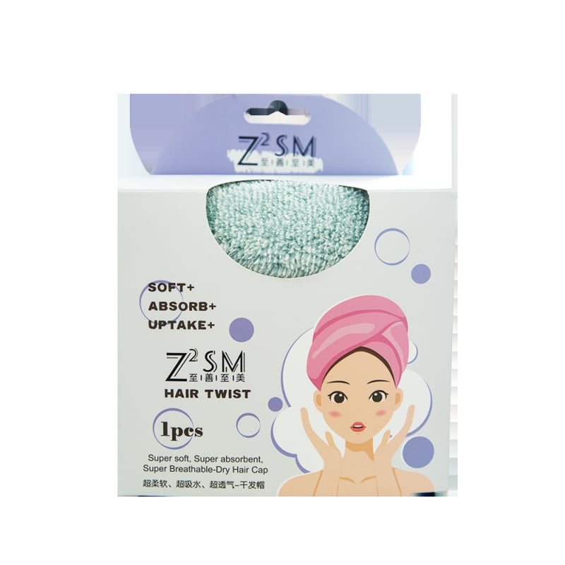 Perfect καπέλο στέγνωσης μαλλιών, ύφασμα, ισχυρή απορρόφηση, γρήγορο στέγνωμα, βάρος 100–119 g