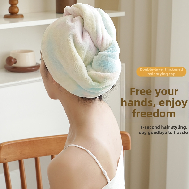 Ξηραντικό καπέλο μαλλιών από βελούρο, 32 νήματα, βάρος 50–79 g