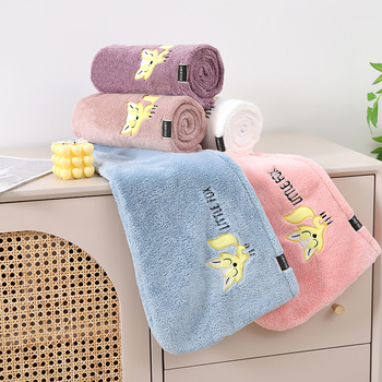 Καπέλο στεγνώματος μαλλιών από κοραλλοφλίς, κεντημένο, 150D νήμα, 140–169 g