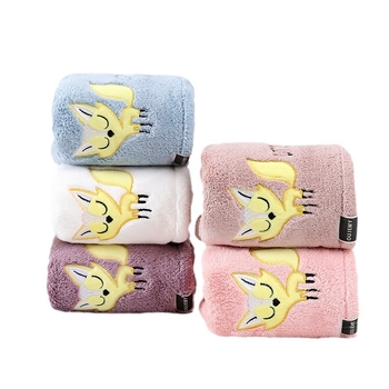 Καπέλο στεγνώματος μαλλιών από κοραλλοφλίς, κεντημένο, 150D νήμα, 140–169 g