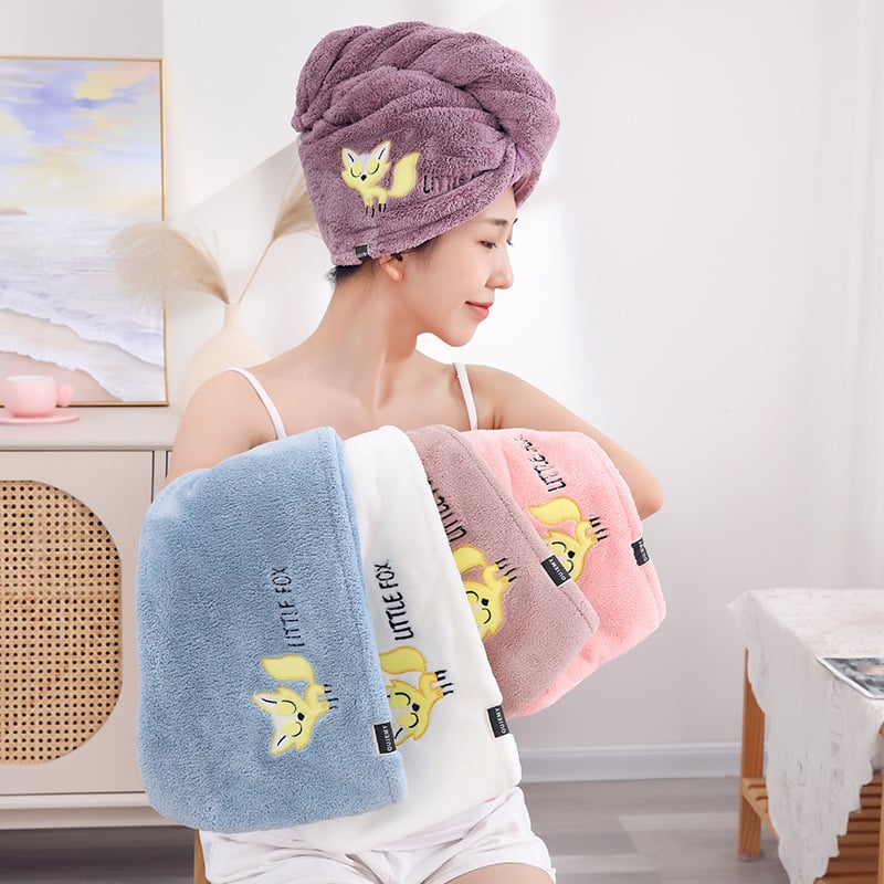 Καπέλο στεγνώματος μαλλιών από κοραλλοφλίς, κεντημένο, 150D νήμα, 140–169 g