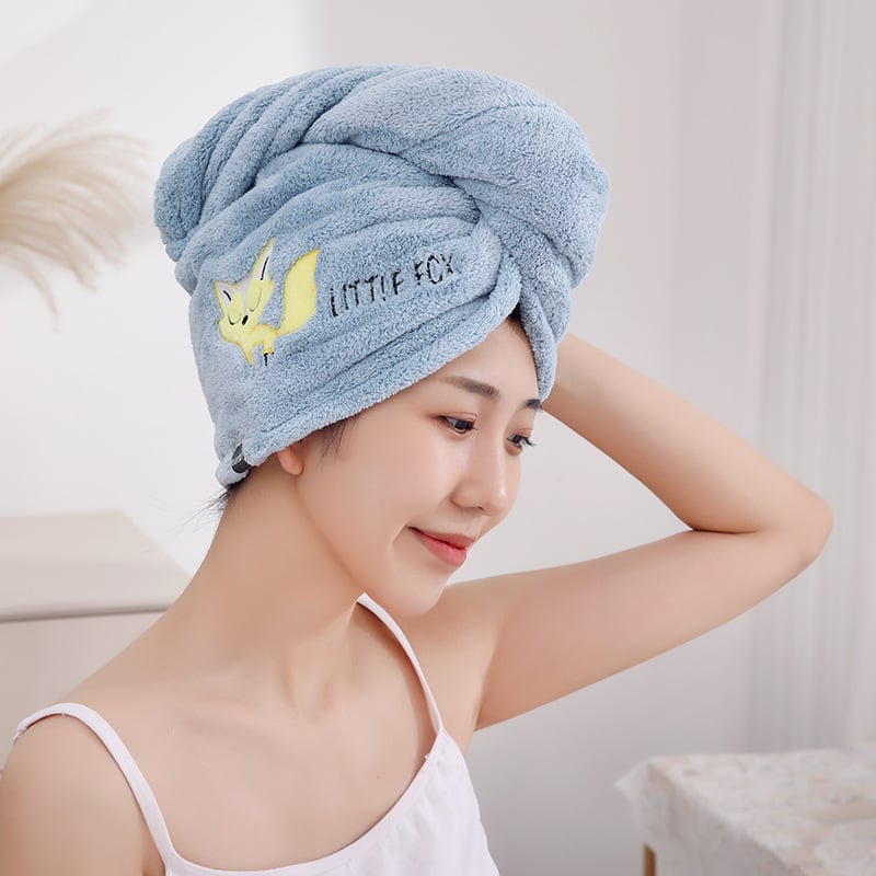 Καπέλο στεγνώματος μαλλιών από κοραλλοφλίς, κεντημένο, 150D νήμα, 140–169 g