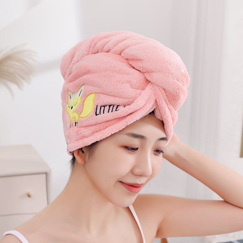 Καπέλο στεγνώματος μαλλιών από κοραλλοφλίς, κεντημένο, 150D νήμα, 140–169 g