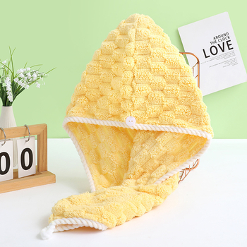 Καπέλο στέγνωσης μαλλιών από φλίς κοραλλιών, 80–99 g, Διαδικασία κατασκευής: βελονάκι, Διαθέσιμη προσαρμογή