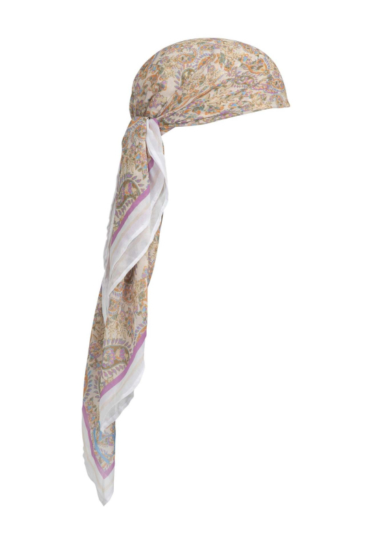 Κεφαλόδεσμος παραλίας από πολυεστέρα με φλοραλ σχέδιο, για γυναίκες ενήλικες – κατάλληλος για παραλία, κολύμβηση και κίνηση
