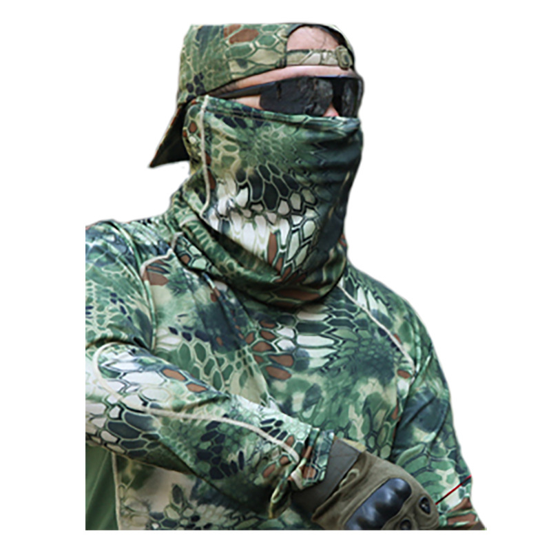 Chief Καμουφλάζ γρήγορο στέγνωμα κασκόλ κεφαλής για υπαίθρια αθλήματα