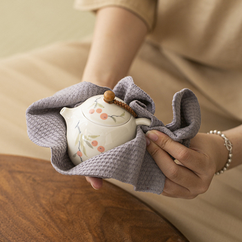 Πετσέτα τσαγιού, βαμβάκι, στυλ new chinoiserie, βάρος 50 g με συσκευασία, 2024 κυκλοφορία