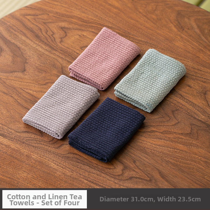 Πετσέτα τσαγιού, βαμβάκι, στυλ new chinoiserie, βάρος 50 g με συσκευασία, 2024 κυκλοφορία