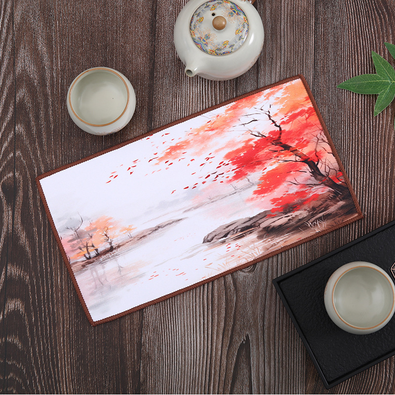 Dalei kuhinjska krpa za čaj, koralni fleece, prilagodljiv logo, 24 g, šivenje i ispis