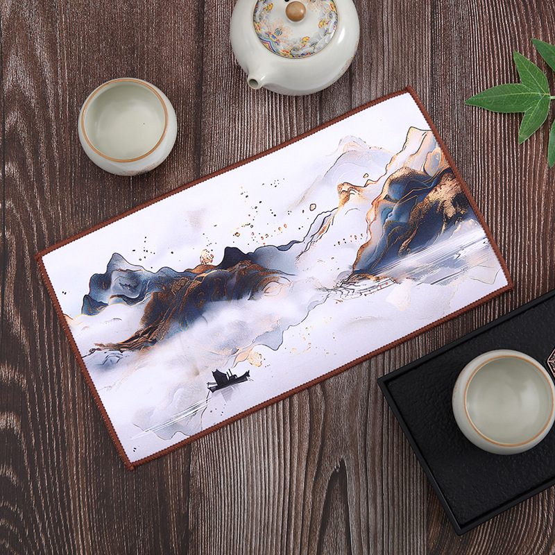 Dalei kuhinjska krpa za čaj, koralni fleece, prilagodljiv logo, 24 g, šivenje i ispis