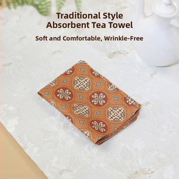 Πετσέτα τσαγιού • Βελούρι από δέρμα ελαφιού • Μάρκα: Sheng boyan • Νέου κινεζικού στυλ • Κυκλοφόρησε το 2025