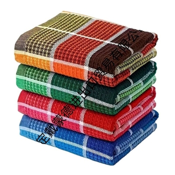 Kuhinjska krpa i podmetač za stol Caitian serije, gazasta tkanina, višeslojna pređa, 70 g, upijanje vode 0–5 s