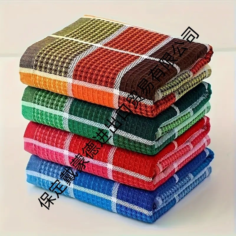 Kuhinjska krpa i podmetač za stol Caitian serije, gazasta tkanina, višeslojna pređa, 70 g, upijanje vode 0–5 s