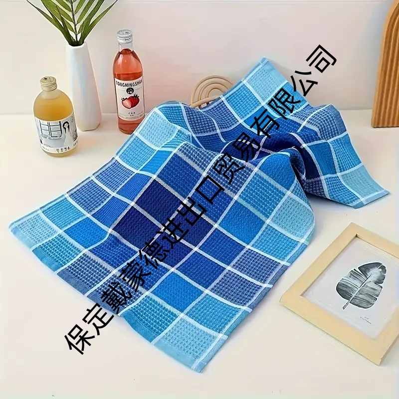 Kuhinjska krpa i podmetač za stol Caitian serije, gazasta tkanina, višeslojna pređa, 70 g, upijanje vode 0–5 s