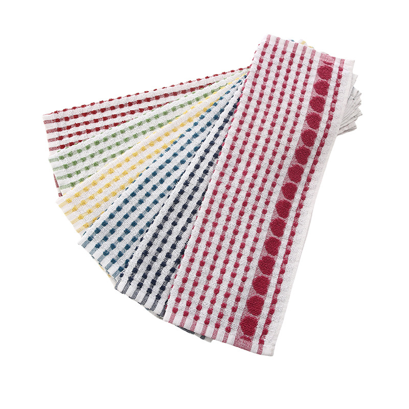 Muli kuhinjska krpa za čaj, poliester, 45 g, jacquard tkanina, jednoprivjesna pređa, upijanje 0-5 s
