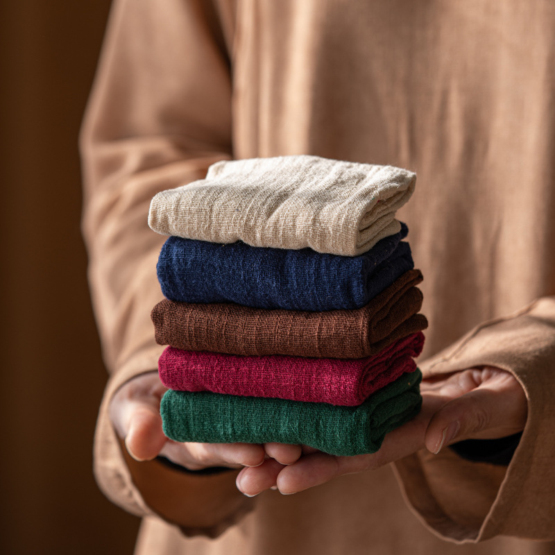 Πετσέτα τσαγιού - βαμβακο-λινο ύφασμα, Νέο κινεζικό στυλ, κατάλληλη για τελετή τσαγιού, απορροφητικό πανί.