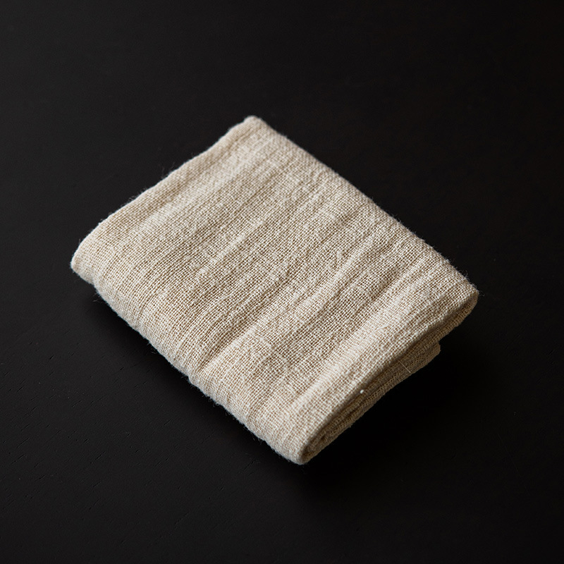 Πετσέτα τσαγιού - βαμβακο-λινο ύφασμα, Νέο κινεζικό στυλ, κατάλληλη για τελετή τσαγιού, απορροφητικό πανί.