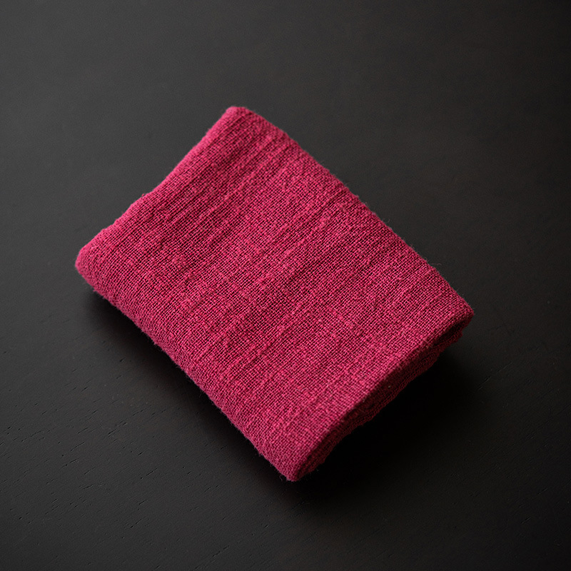 Πετσέτα τσαγιού - βαμβακο-λινο ύφασμα, Νέο κινεζικό στυλ, κατάλληλη για τελετή τσαγιού, απορροφητικό πανί.