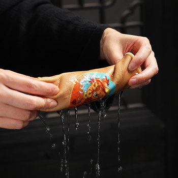 Τραπεζομάντιλο/πετσέτα για τσάι, ύφασμα από βαμβάκι και λινό, εκτύπωση λογότυπου, συσκευασία, ανώτερη ποιότητα, στυλ National Tide