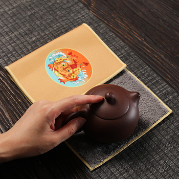 Τραπεζομάντιλο/πετσέτα για τσάι, ύφασμα από βαμβάκι και λινό, εκτύπωση λογότυπου, συσκευασία, ανώτερη ποιότητα, στυλ National Tide