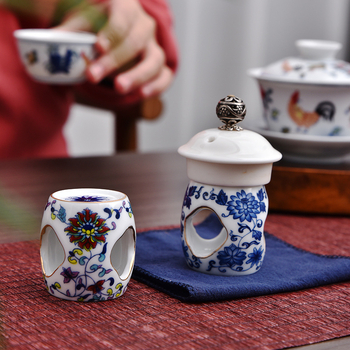 Κεραμικά αξεσουάρ για τελετή τσαγιού – στηριγμα καπακιού τσαγιέρας και σουβέρ φλυτζανιού, καταγωγή Κουαντζού, Καλοκαίρι 2021, Νέος κινέζικος στυλ, βάρος 0.1