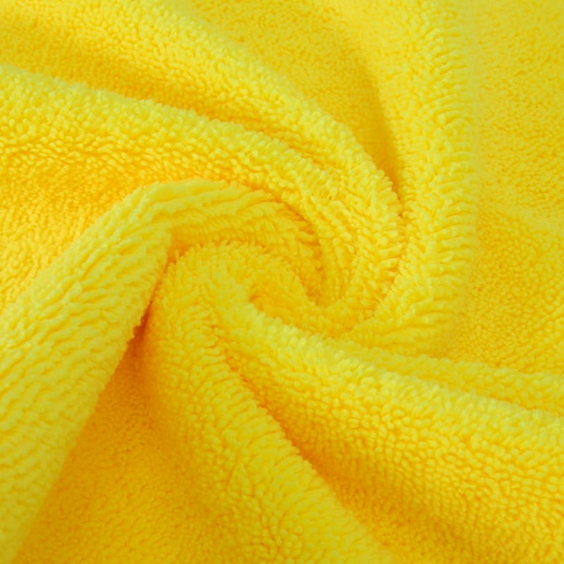 Prosop auto din microfibră cu păr înalt și jos, țesătură warp pătrată, 2150 gsm, fir unic, pentru curățare auto