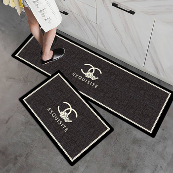 Кухненска подложка — водопоглъщаща, против хлъзгане, износоустойчива, устойчива на замърсяване, лесна за поддръжка; Материал: диатомова глина; Форма: правоъгълна; Техника: термотрансфер