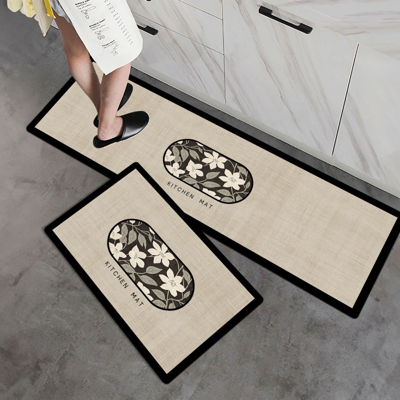 Кухненска подложка — водопоглъщаща, против хлъзгане, износоустойчива, устойчива на замърсяване, лесна за поддръжка; Материал: диатомова глина; Форма: правоъгълна; Техника: термотрансфер