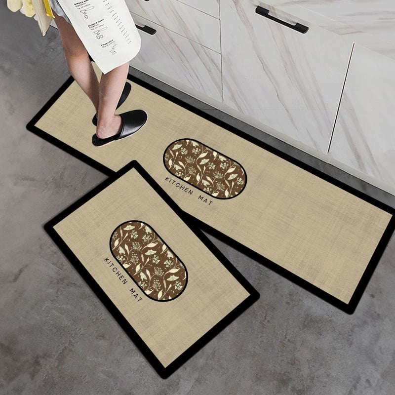 Кухненска подложка — водопоглъщаща, против хлъзгане, износоустойчива, устойчива на замърсяване, лесна за поддръжка; Материал: диатомова глина; Форма: правоъгълна; Техника: термотрансфер