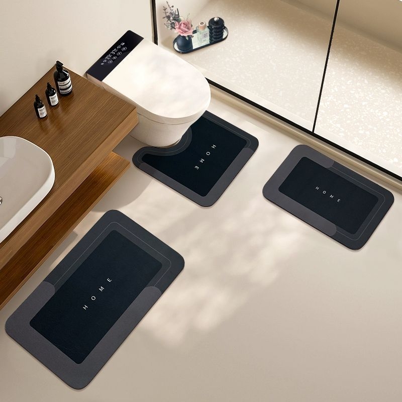 Комплект за баня с диатомова глина: правоъгълни антихлъзгащи подложки 400×600 мм, съдържание 71–80% диатомова глина