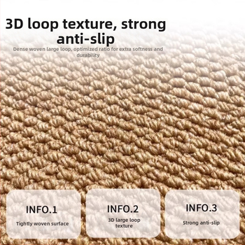 Кухненска подложка от ананасови пръстени, попива вода, мазнини и мръсотия, противохлъзгащо дъно TPR, миеща се, правоъгълна