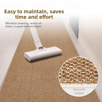 Кухненска подложка от ананасови пръстени, попива вода, мазнини и мръсотия, противохлъзгащо дъно TPR, миеща се, правоъгълна