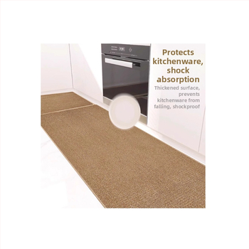 Кухненска подложка от ананасови пръстени, попива вода, мазнини и мръсотия, противохлъзгащо дъно TPR, миеща се, правоъгълна