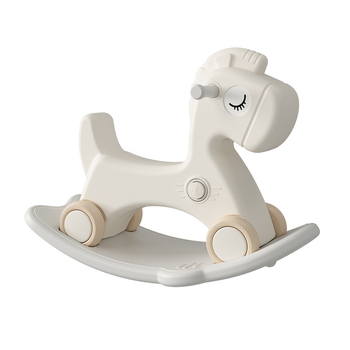 Edukativni dječji set igračaka s elementima astronauta i slona, ljuljačka, tobogan, ploča za crtanje i ormarić za skladištenje; plastični materijal; za uzrast 3–6 godina; izdano 2023.; potiče kognitivne vještine i koordinaciju ruku i oka.