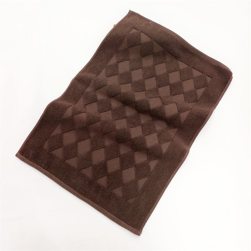 Kokvilnas vannas istabas paklājs uz grīdas, pretslīdēšanas, absorbējošs, biezināts, viesnīcām un viesu mājām