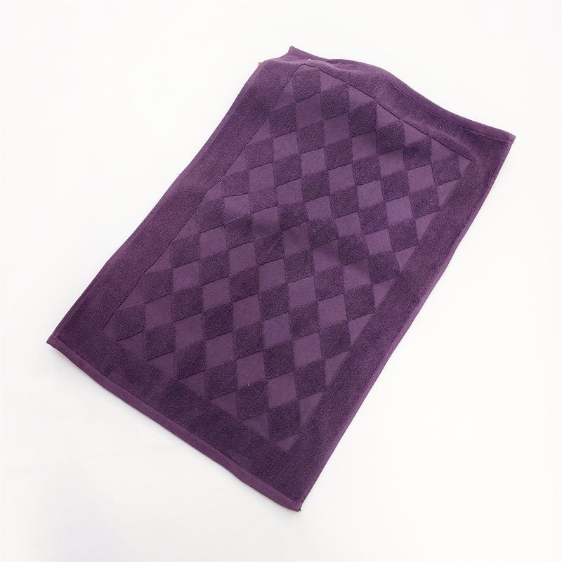 Kokvilnas vannas istabas paklājs uz grīdas, pretslīdēšanas, absorbējošs, biezināts, viesnīcām un viesu mājām